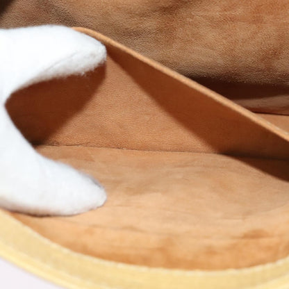 Loewe Barcelona Shoulder Bag Leather, YELLOW, LEATHER, Shoulder bag