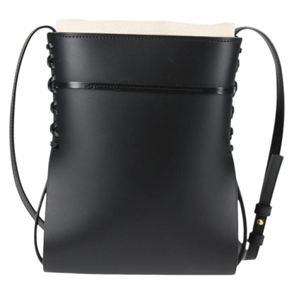 Loewe Ikebana Crossbody Bag Leather, BLACK, LEATHER, Crossbody bag