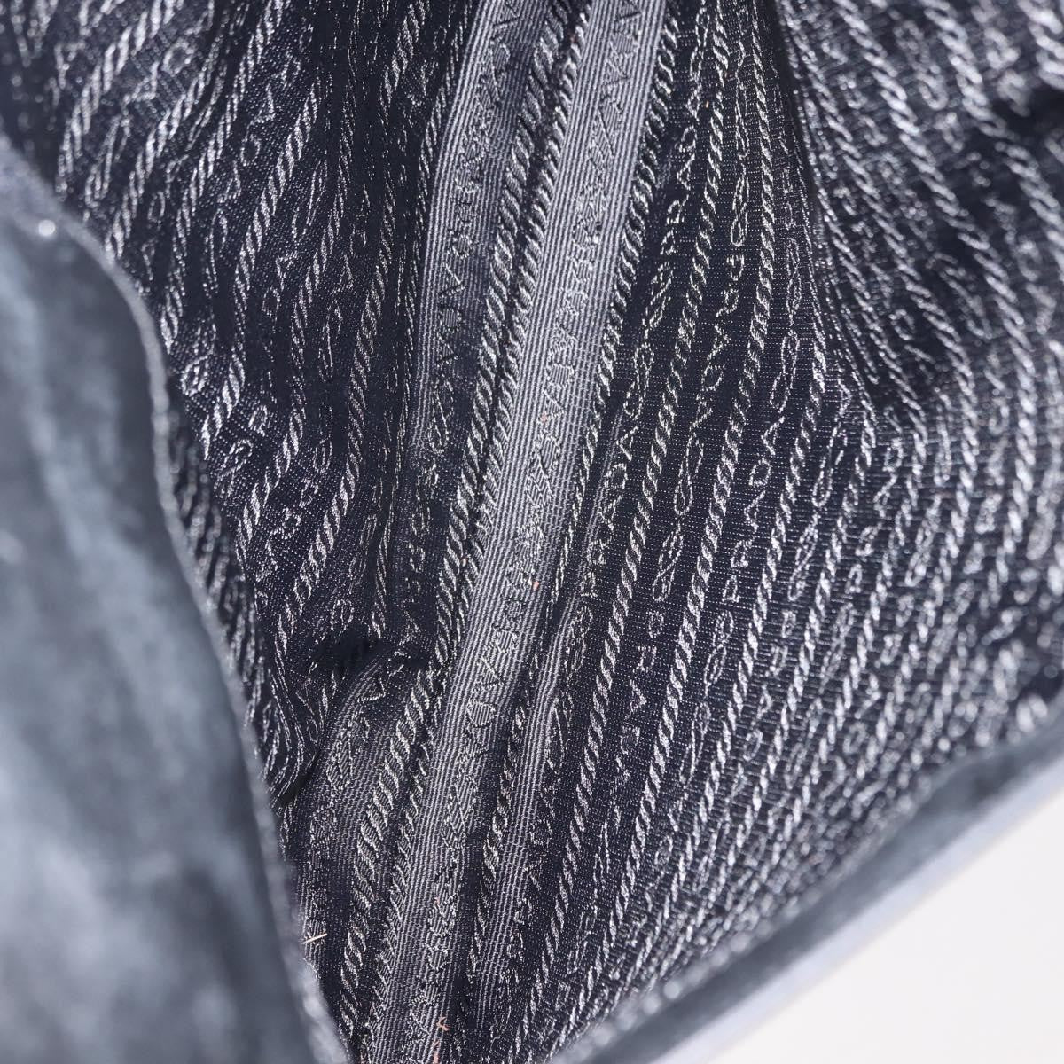 Prada Zip Messenger Bag Saffiano Leather, BLACK, LEATHER, Shoulder bag