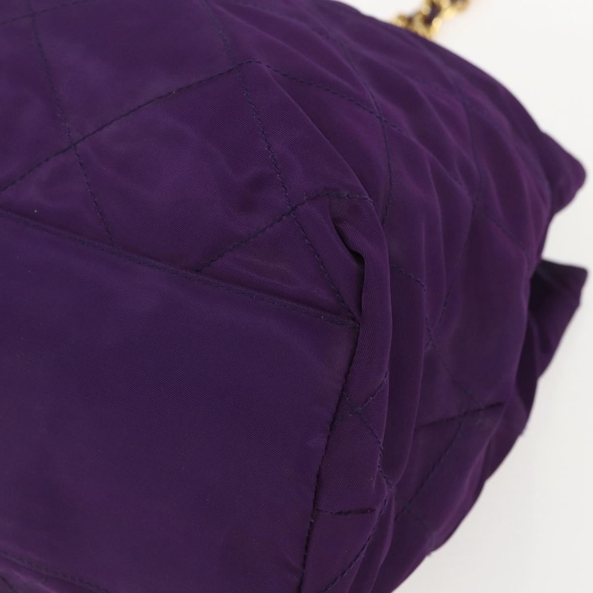 Prada Vintage Shoulder Bag Tessuto, PURPLE, NYLON, Shoulder bag