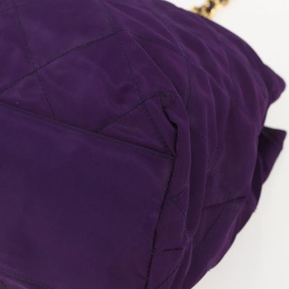 Prada Vintage Shoulder Bag Tessuto, PURPLE, NYLON, Shoulder bag