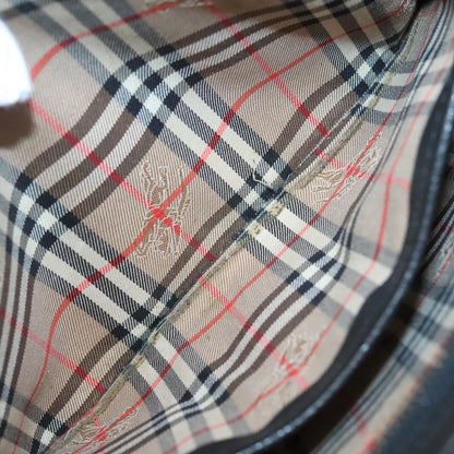 Burberry Zip Clutch Leather, BLACK, LEATHER, Clutche & pouche