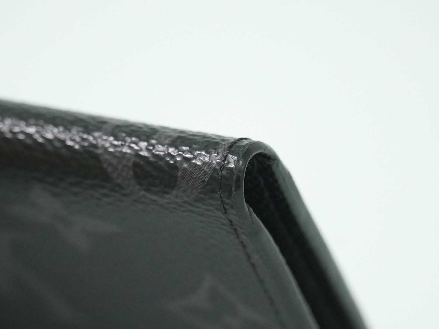 Louis Vuitton Eclipse Porte Monnaie Monogram Canvas, BLACK, CANVAS, Wallets