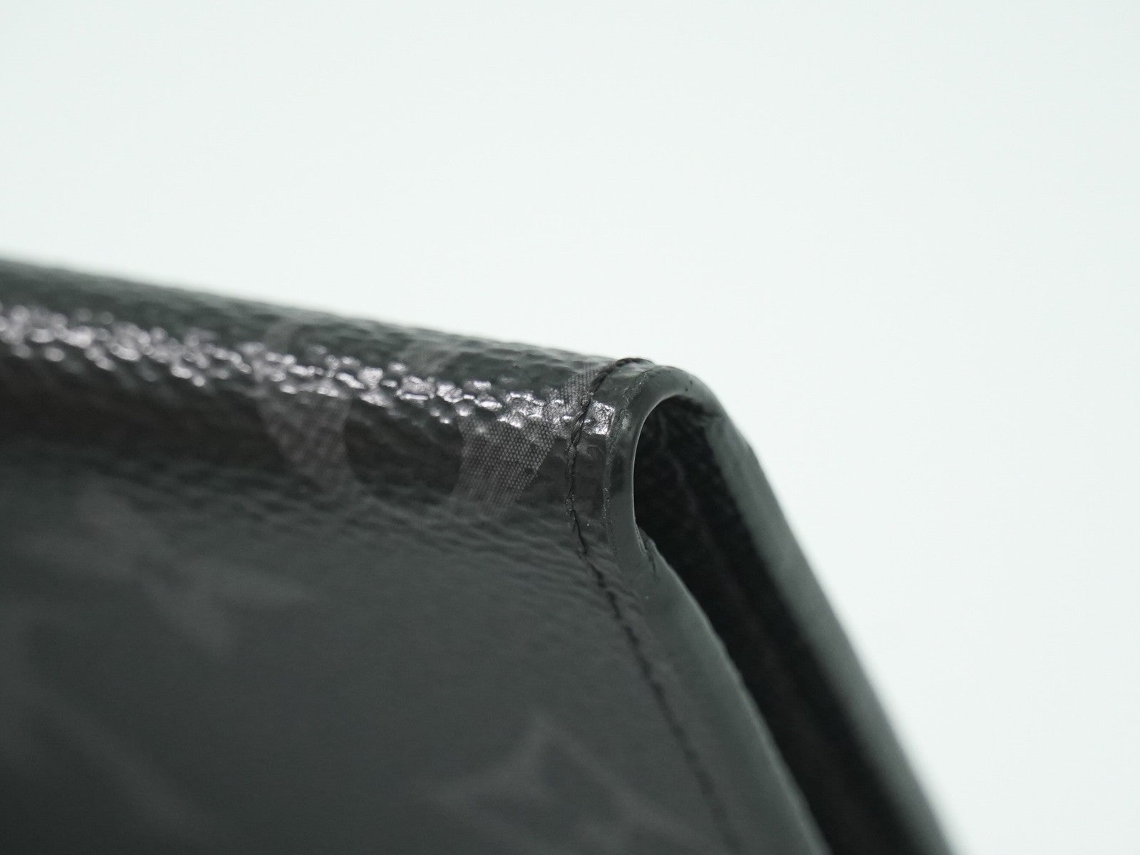 Louis Vuitton Eclipse Porte Monnaie Monogram Canvas, BLACK, CANVAS, Wallets