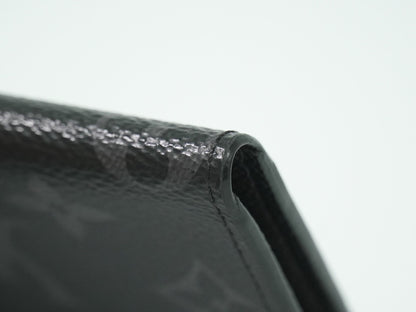 Louis Vuitton Eclipse Porte Monnaie Monogram Canvas, BLACK, CANVAS, Wallets