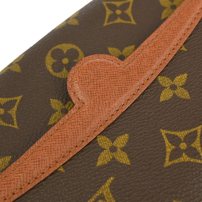 Louis Vuitton Pochette Arche Waist Bag Monogram Canvas, BROWN, CANVAS, Clutche & pouche