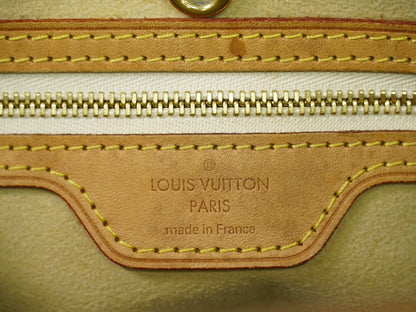 Louis Vuitton Hampstead Handbag Damier, WHITE, CANVAS, Tote bag