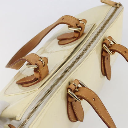 Louis Vuitton Rosewood Avenue Handbag Monogram Vernis, BEIGE, PATENT_LEATHER, Handbag