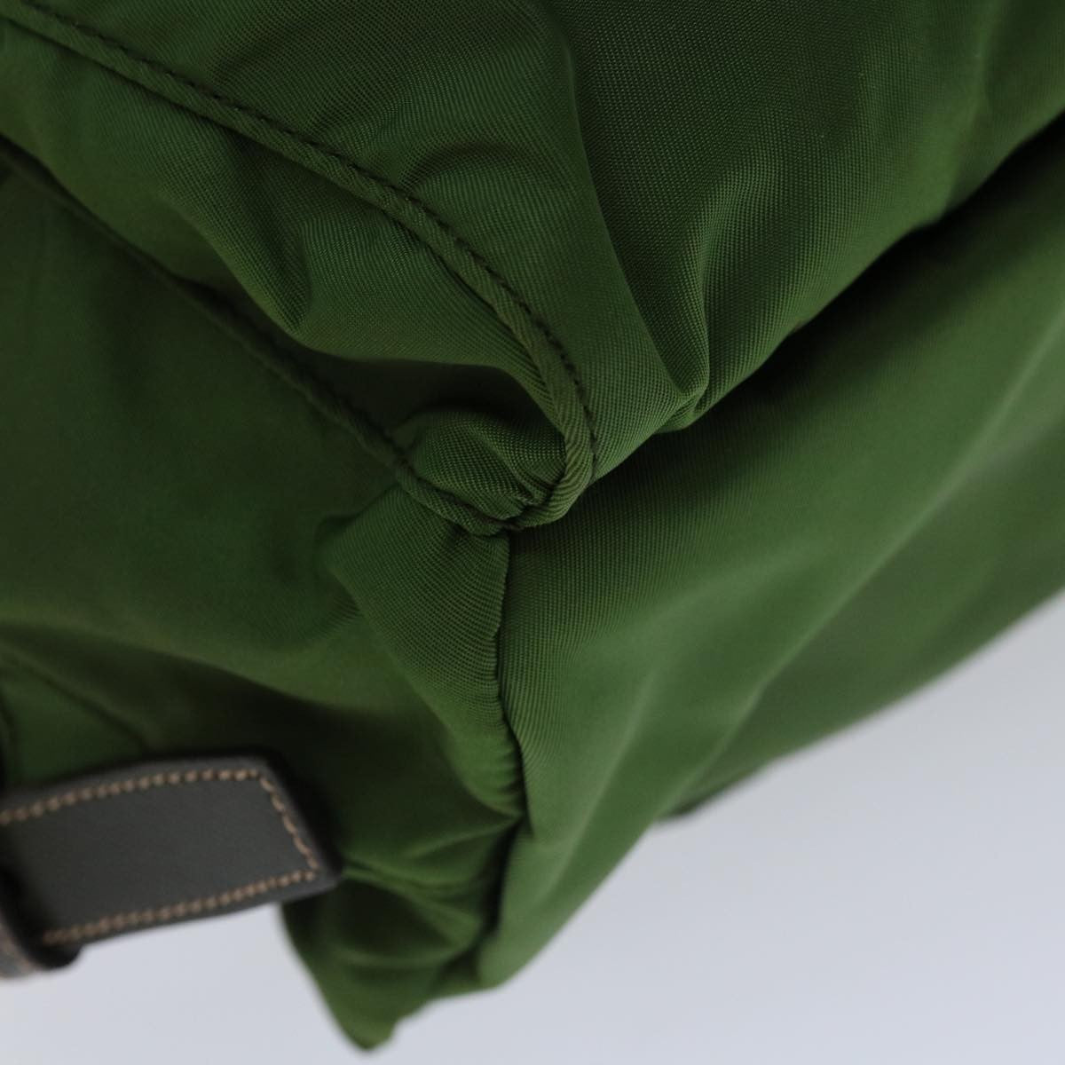 Prada Double Front Pocket Backpack Tessuto, KHAKI, NYLON, Backpack