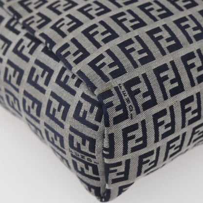Fendi Vintage Top Handle Bag Zucchino, NAVY, CANVAS, Tote bag