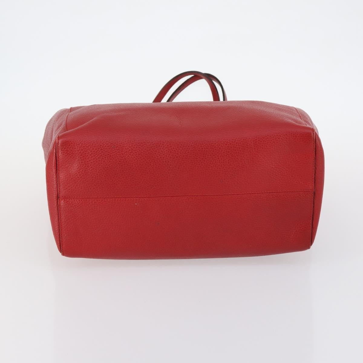 Gucci Swing Tote Leather, RED, LEATHER, Tote bag