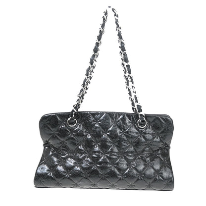 Chanel Reissue 2.55 Tote Quilted Calfskin, BLACK, PATENT_LEATHER, Shoulder bag