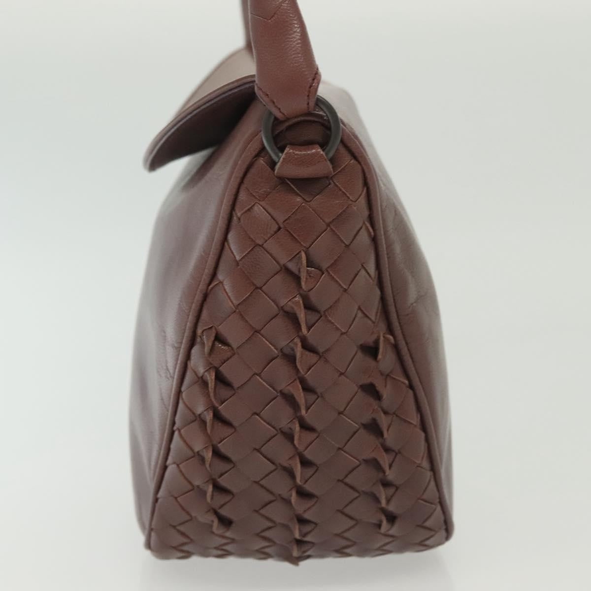 Bottega Veneta Intrecciato Leather, PURPLE, LEATHER, Clutche & pouche