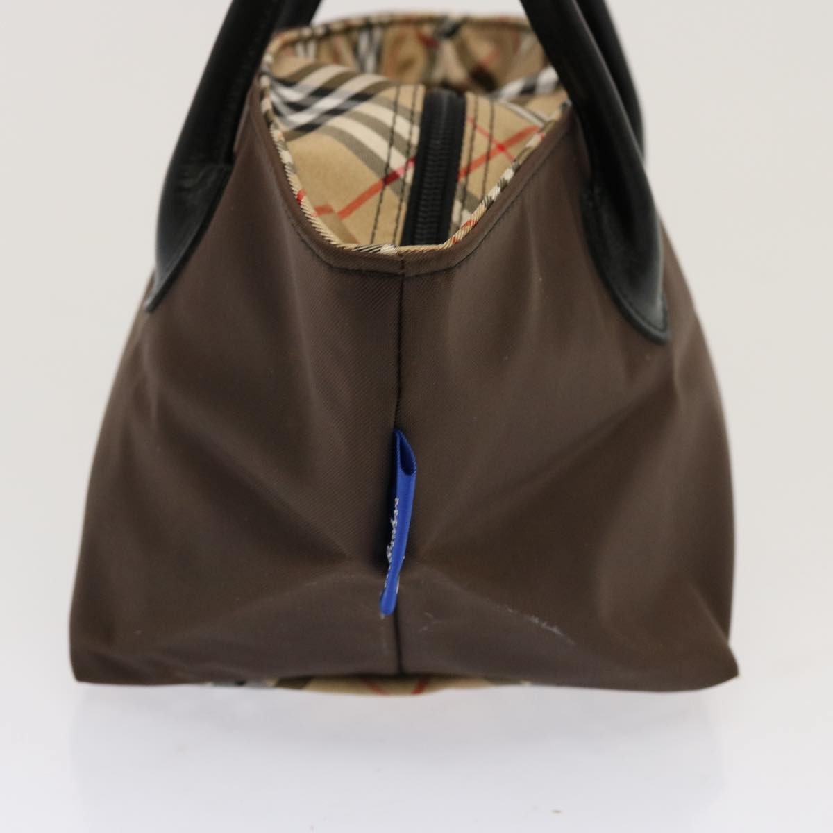 Burberry Nova Check Tote Nylon, BROWN, NYLON, Tote bag