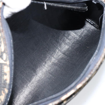 Christian Dior Vintage CD trotter Shoulder bag Canvas, BLACK, CANVAS, Shoulder bag