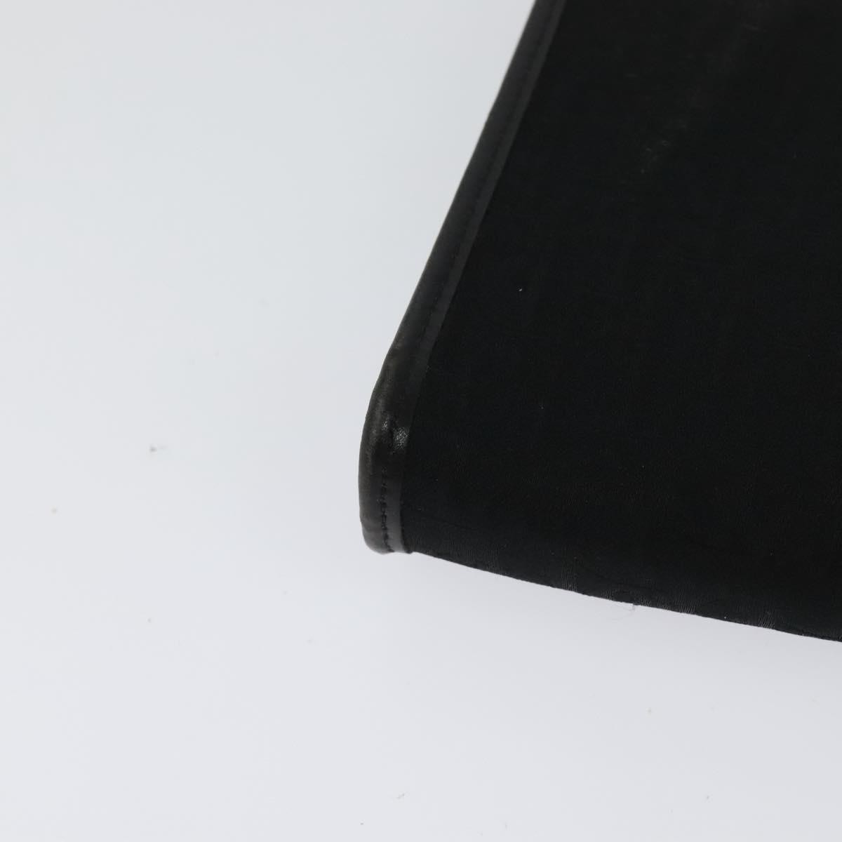 Christian Dior Vintage Trotter Flap Crossbody Bag Canvas, BLACK, CANVAS, Shoulder bag