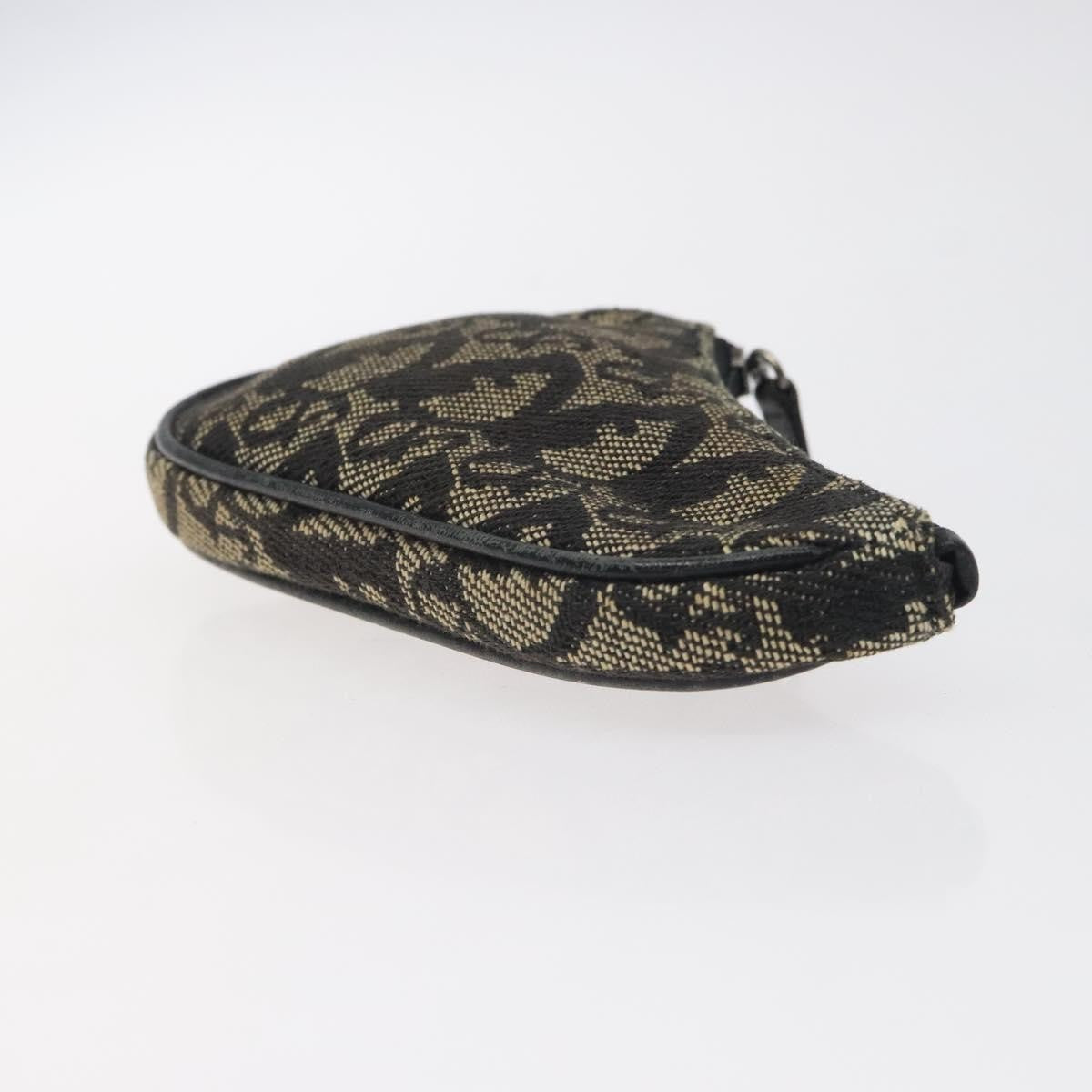 Christian Dior Saddle coin purse Trotter canvas, BLACK, CANVAS, Wallets