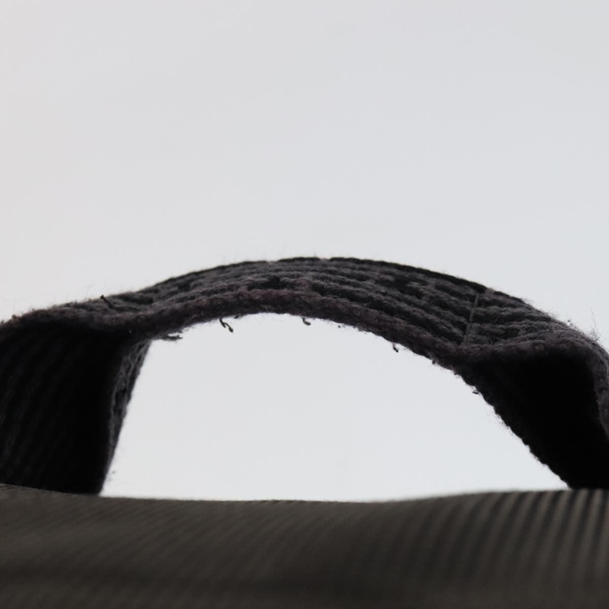 Hermes Vanity Herline Pouch Canvas, GRAY, CANVAS, Clutche & pouche