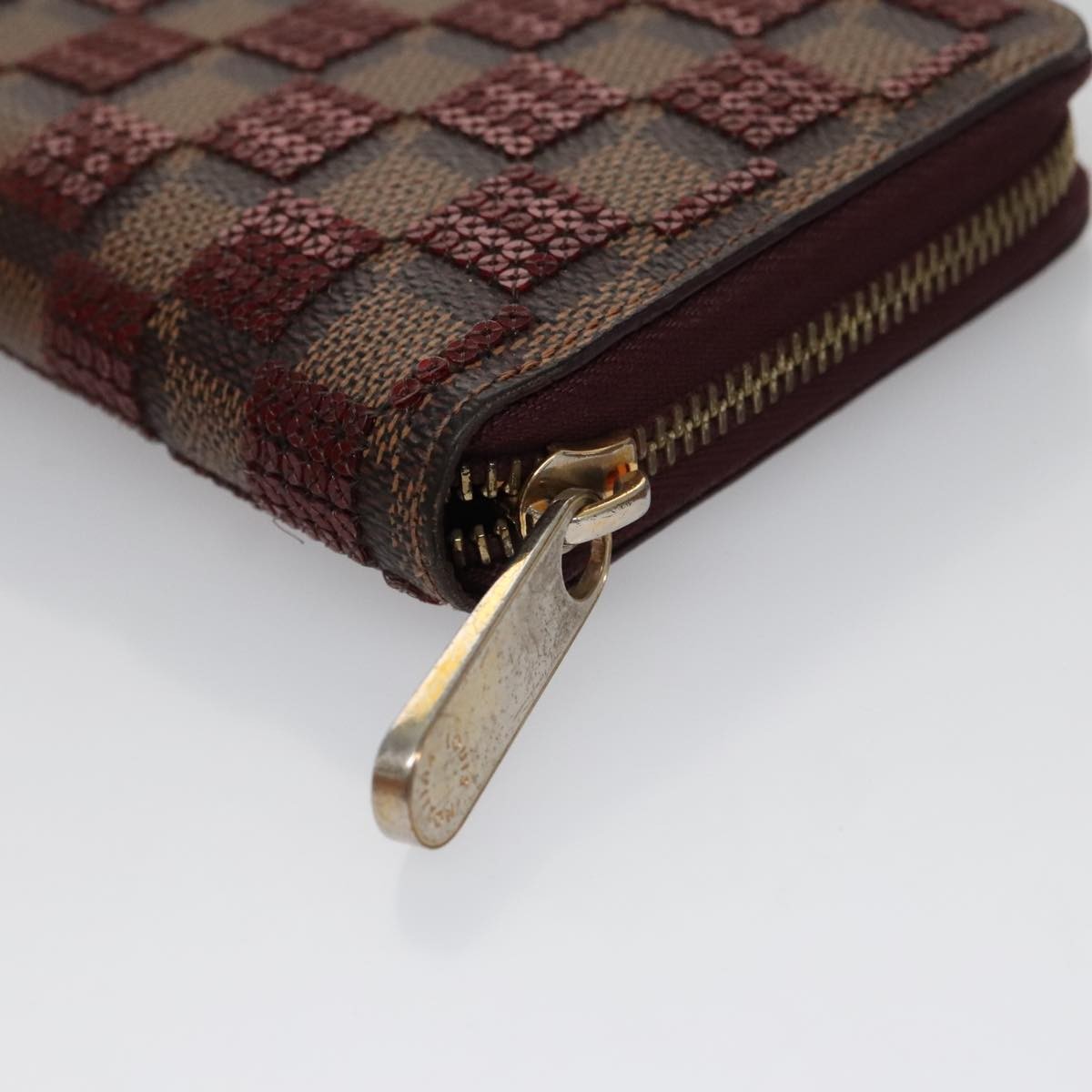 Louis Vuitton Zippy Wallet NM Damier Piet, BROWN, CANVAS, Wallets