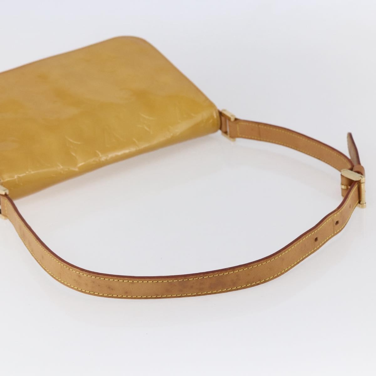 Louis Vuitton Thompson Street Handbag Monogram Vernis, BEIGE, PATENT_LEATHER, Shoulder bag