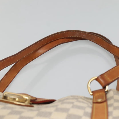 Louis Vuitton Stresa Handbag Damier, WHITE, CANVAS, Tote bag