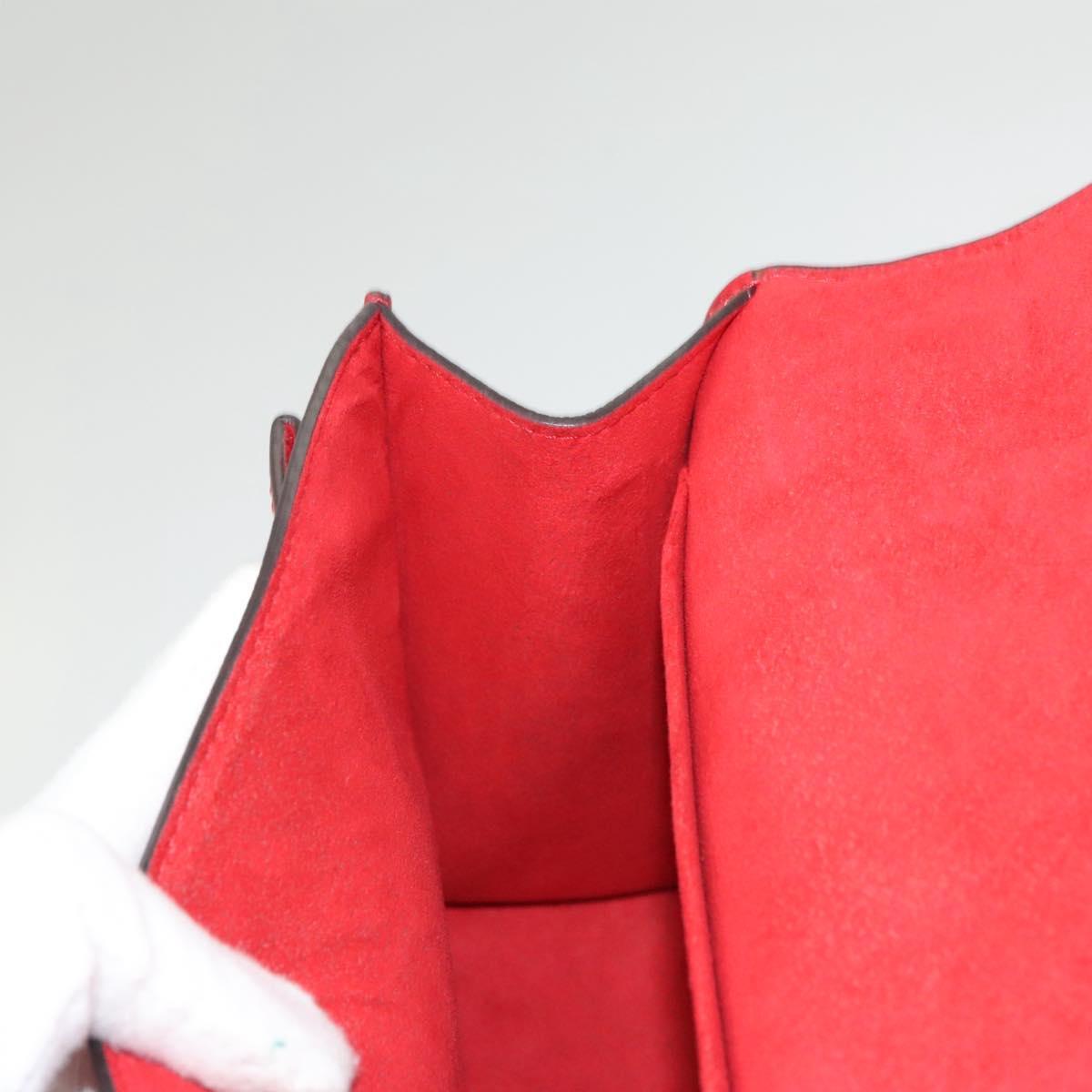 Louis Vuitton Mylockme Handbag Leather, RED, LEATHER, Handbag