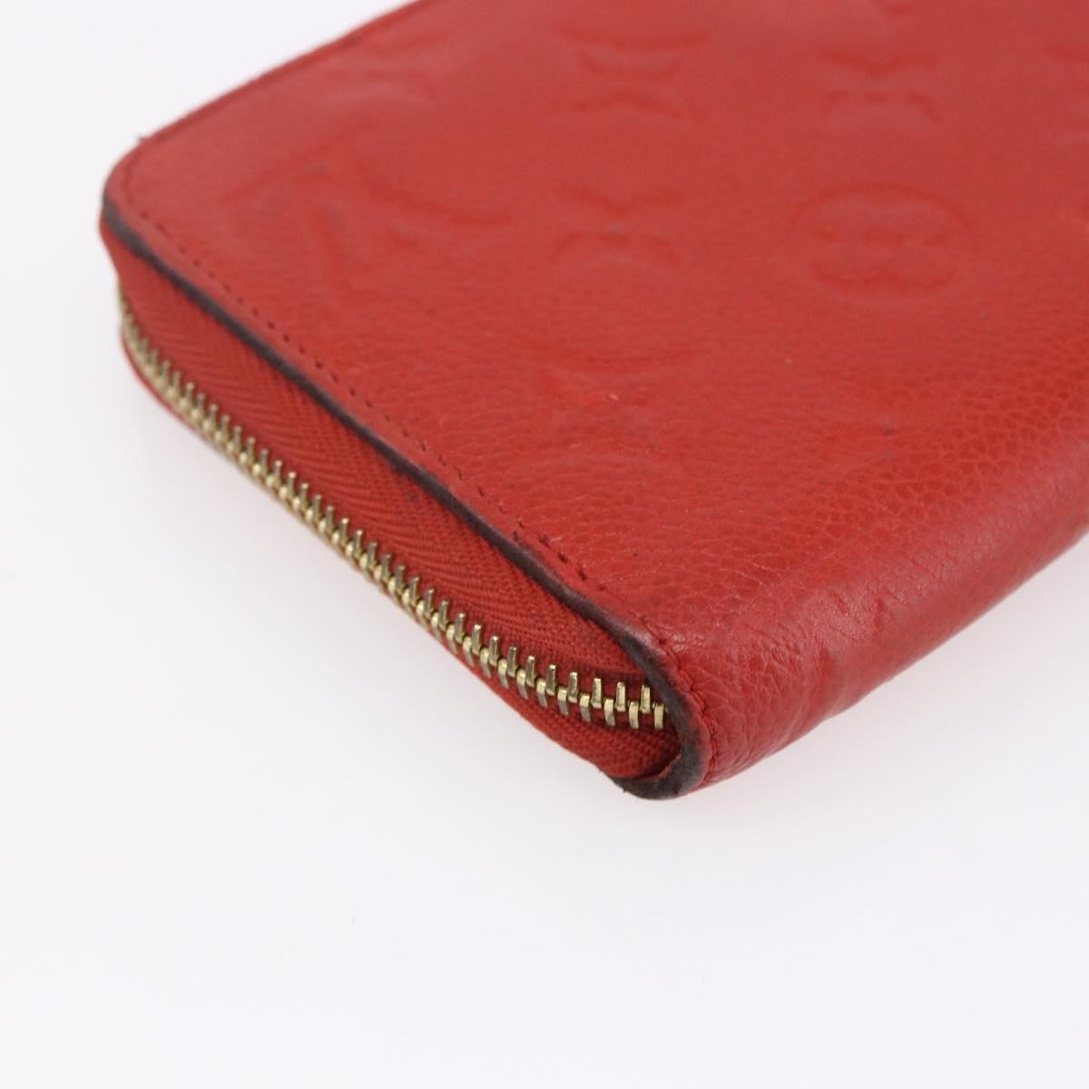 Louis Vuitton Portefeuille zippy Monogramme Empreinte Monogramme Empreinte, RED, LEATHER, Wallets