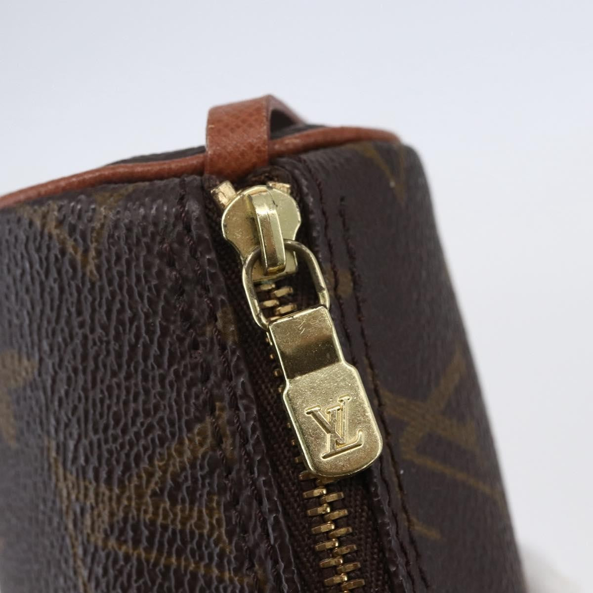 Louis Vuitton Papillon Pochette Monogram Canvas, BROWN, CANVAS, Clutche & pouche