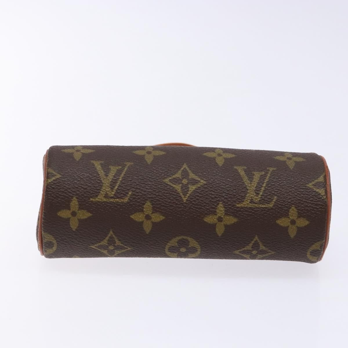 Louis Vuitton Papillon Pochette Monogram Canvas, BROWN, CANVAS, Handbag