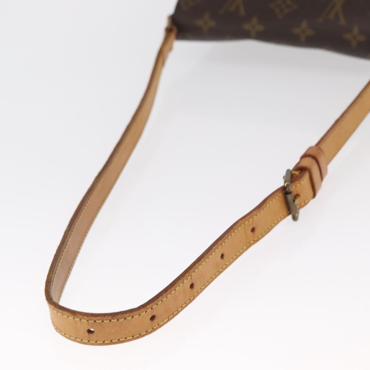 Louis Vuitton Musette Salsa Handbag Monogram Canvas, BROWN, CANVAS, Shoulder bag