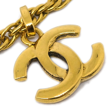 Chanel CC Pendant Necklace Metal, GOLD, GOLD_PLATED, Necklace