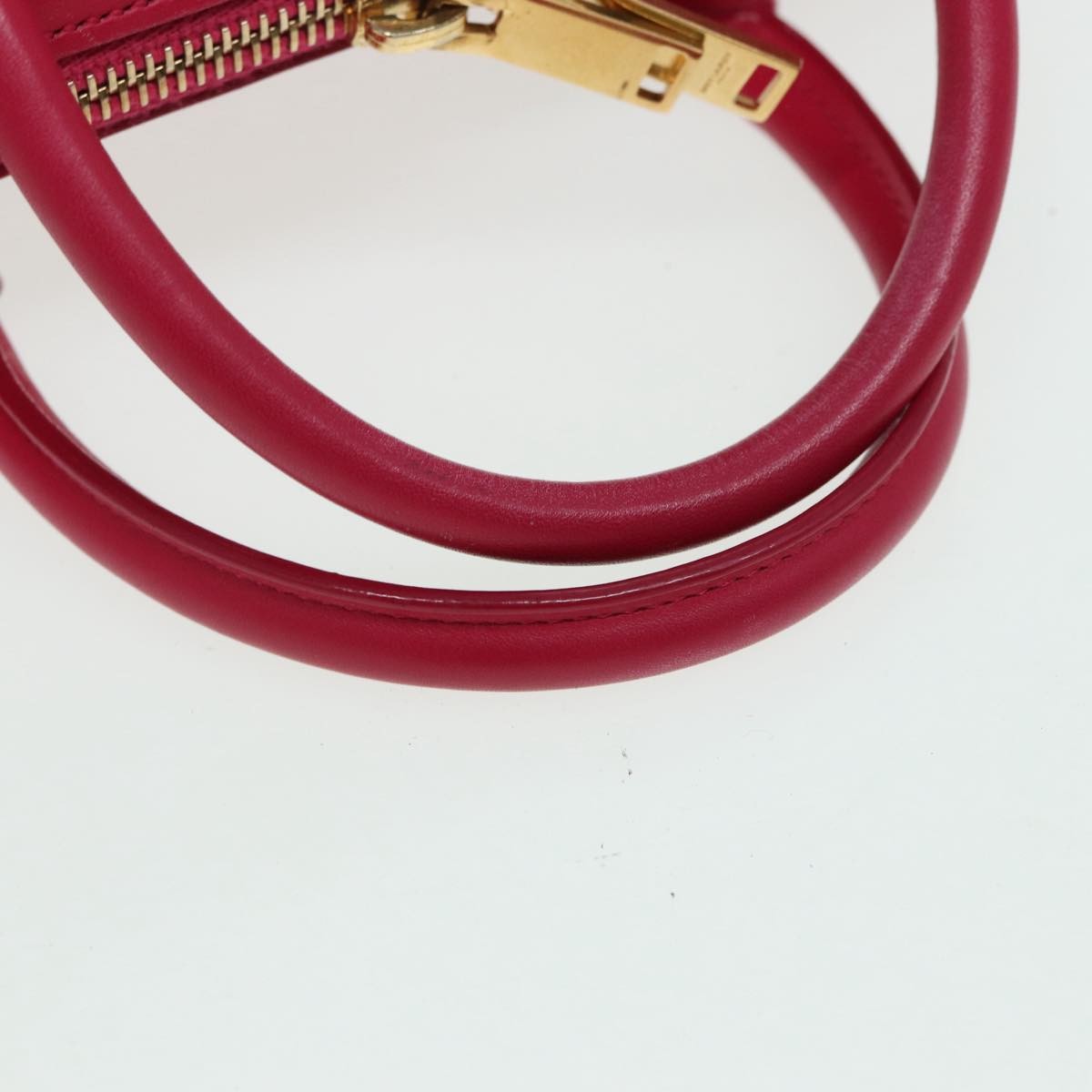 Saint Laurent Classic Baby Duffle Bag Leather, RED, LEATHER, Travel bag