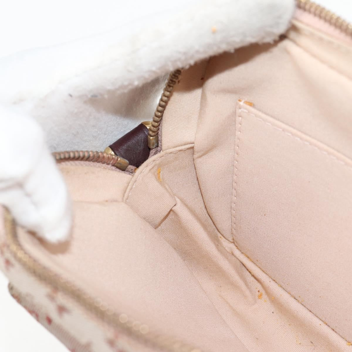 Louis Vuitton Juliette Crossbody Bag Mini Lin, RED, CANVAS, Shoulder bag