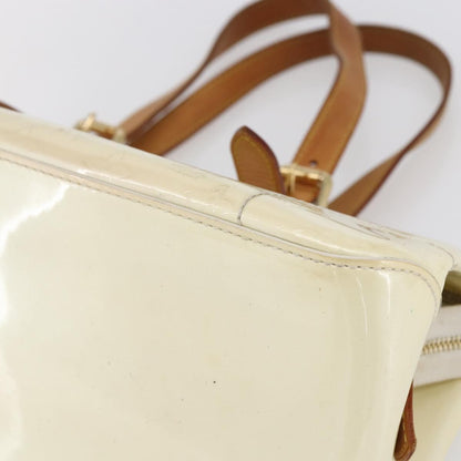 Louis Vuitton Rosewood Avenue Handbag Monogram Vernis, BEIGE, PATENT_LEATHER, Handbag