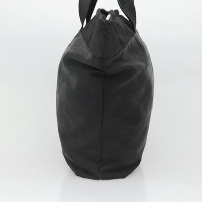 Versace Vintage Tote Nylon, BLACK, NYLON, Tote bag