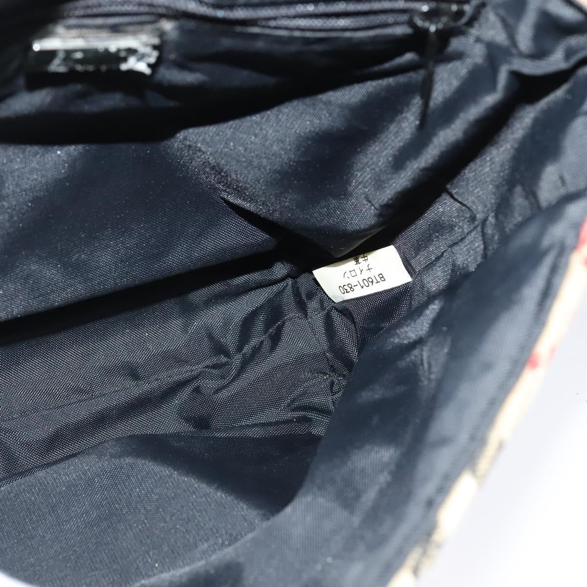 Burberry Flap Shoulder Bag Nova Check Coated Canvas, BEIGE, WOOL, Shoulder bag