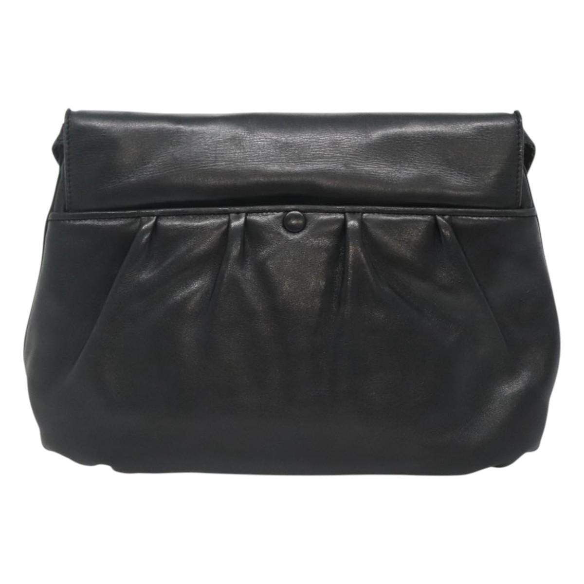 Celine Horse Carriage Shoulder bag Leather, BLACK, LEATHER, Shoulder bag