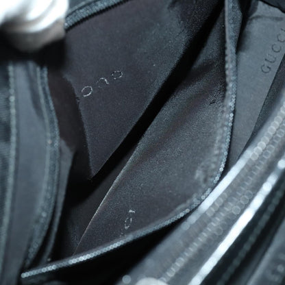 Gucci Bamboo Handle Tote nylon, BLACK, NYLON, Handbag