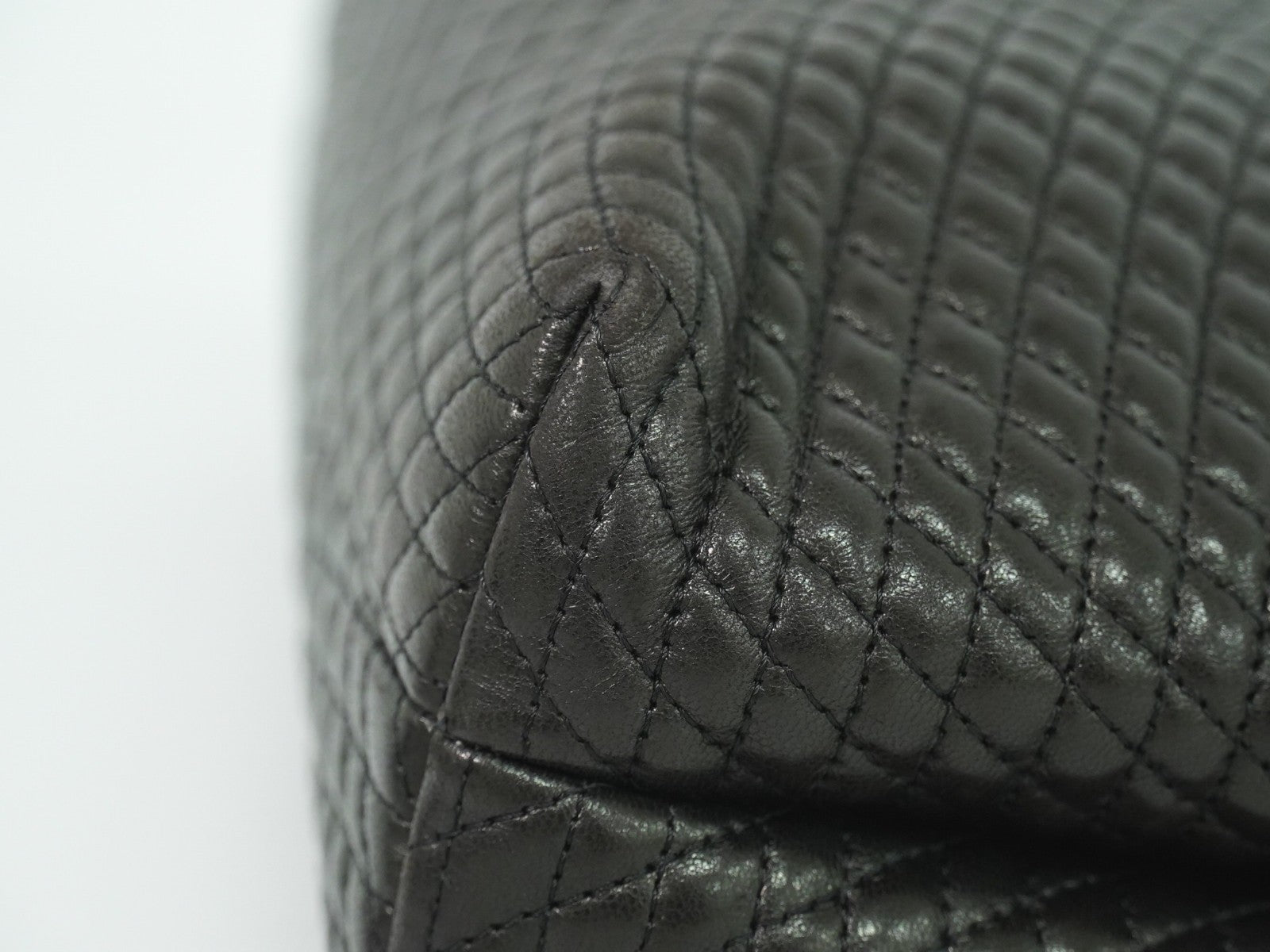 Bally Vintage Handbag Leather, BLACK, LEATHER, Handbag