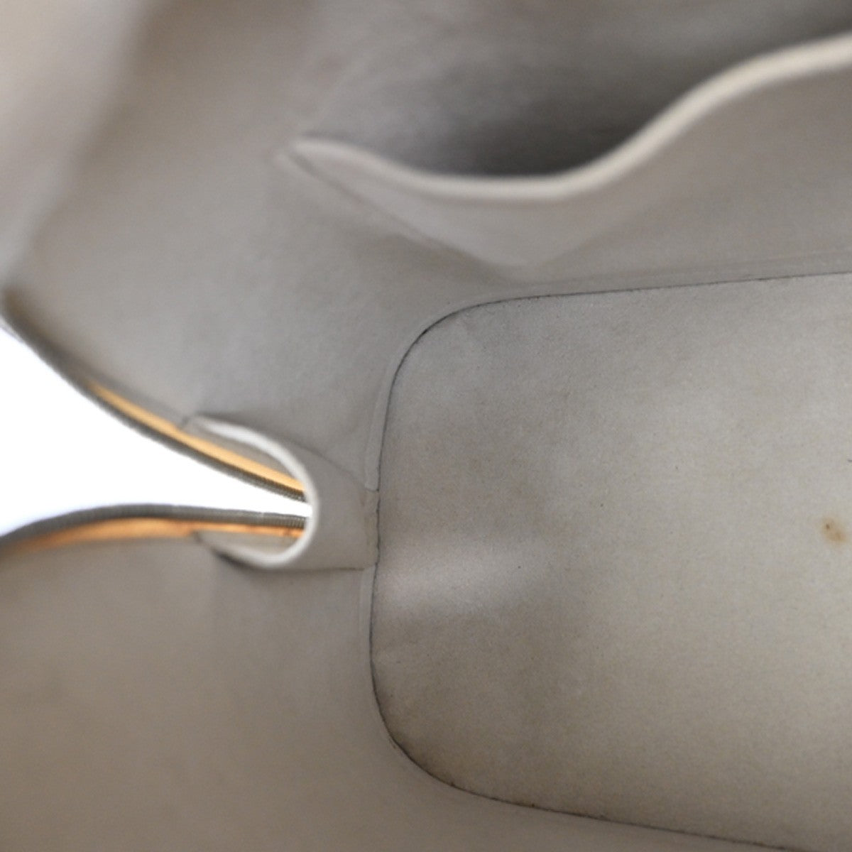 Louis Vuitton Alma Handbag Epi Leather, WHITE, LEATHER, Handbag