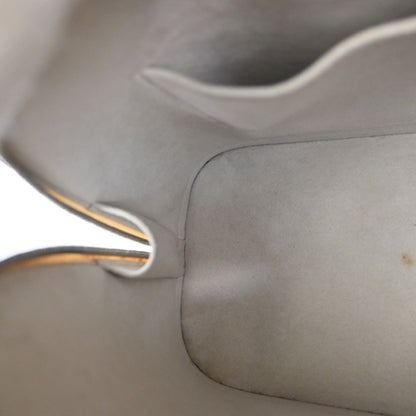 Louis Vuitton Alma Handbag Epi Leather, WHITE, LEATHER, Handbag