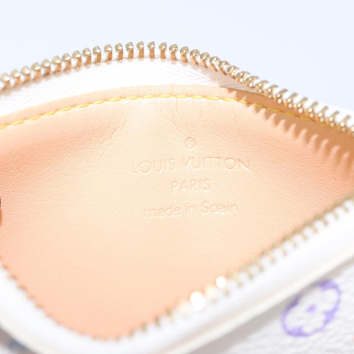 Louis Vuitton Pochette Clés Monogram Canvas, MULTICOLOUR, CANVAS, Wallets