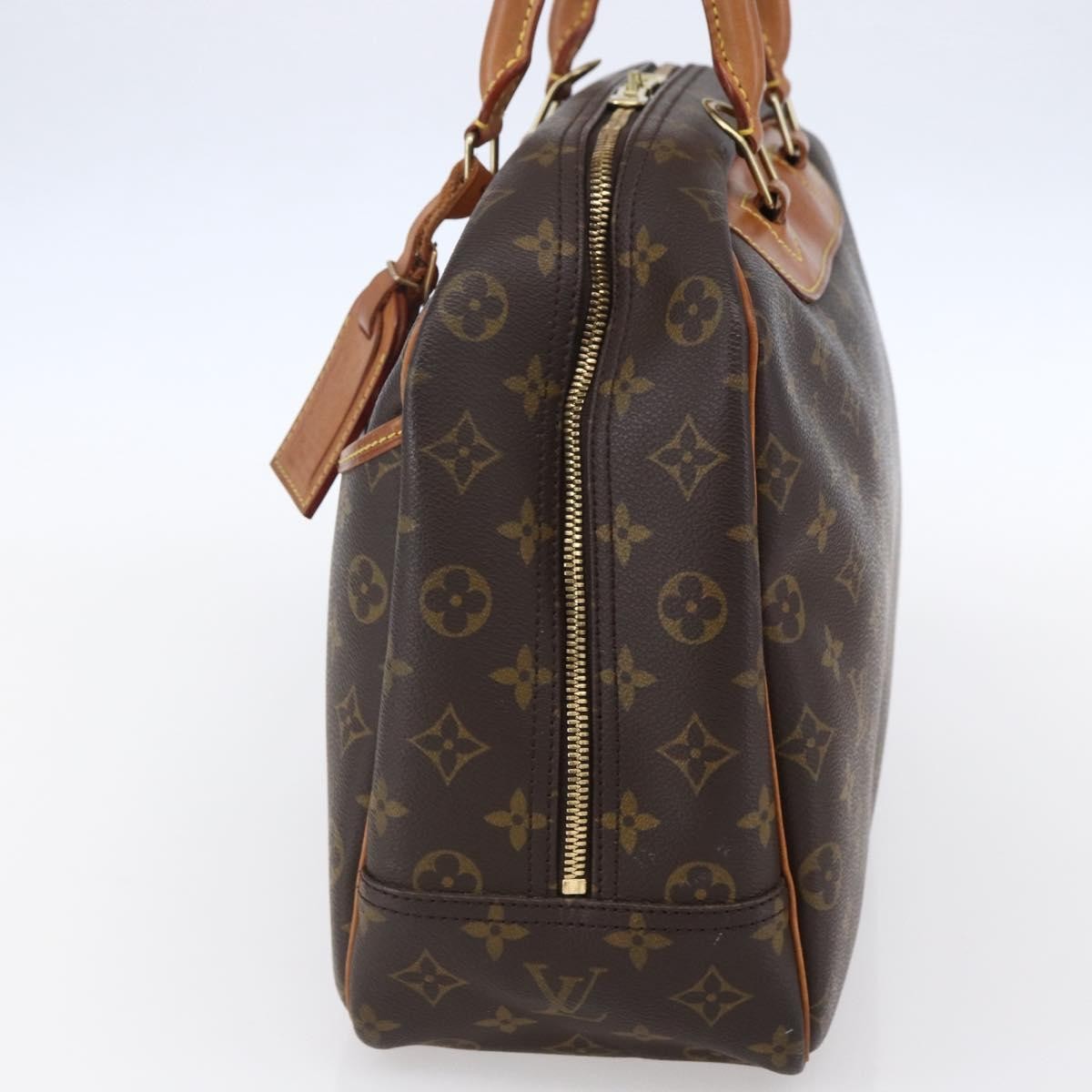 Louis Vuitton Deauville Handbag Monogram Canvas, BROWN, CANVAS, Handbag