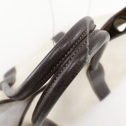 Hermes Garden Party Tote Toile and Leather, BEIGE, CANVAS, Tote bag