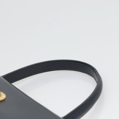 Celine Handbag Leather, NAVY, LEATHER, Handbag