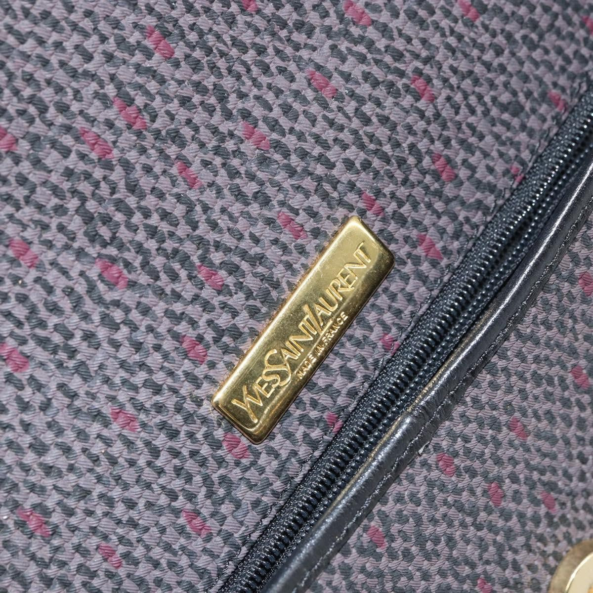 Saint Laurent Vintage Shoulder Bag PVC Leather, GRAY, PVC, Shoulder bag