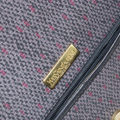 Saint Laurent Vintage Shoulder Bag PVC Leather, GRAY, PVC, Shoulder bag