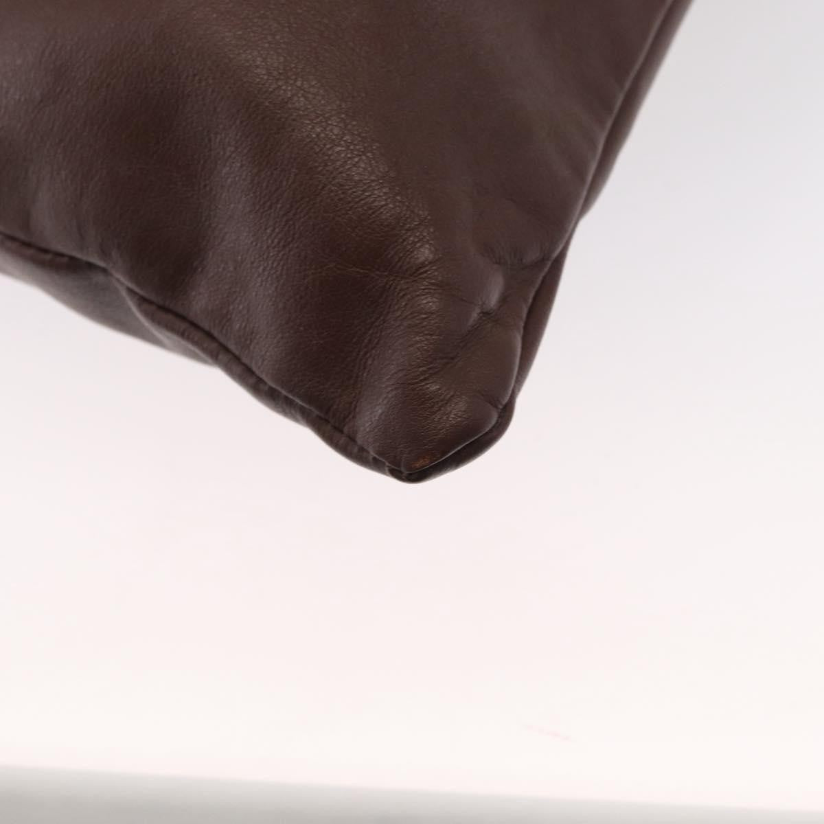 Burberry Big Crush Tote Leather and House Check Canvas, BROWN, LEATHER, Handbag