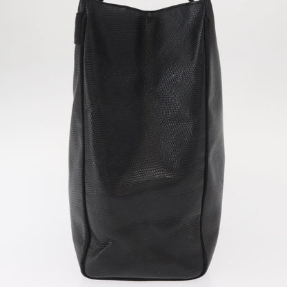 Salvatore Ferragamo Vala tote Leather, BLACK, LEATHER, Tote bag