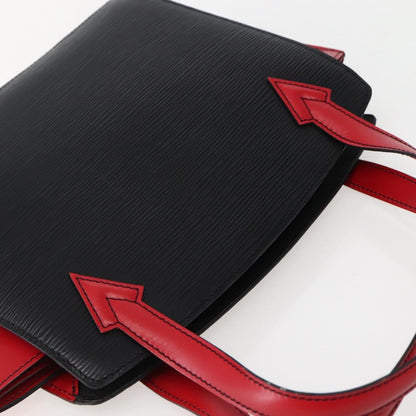 Louis Vuitton Varenne Handbag Epi Leather, BLACK, LEATHER, Handbag